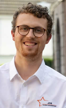Jos Kertzman in his role as Events Co-ordinator at Maastricht University